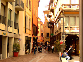 Via Nessa Street Lugano Switzerland