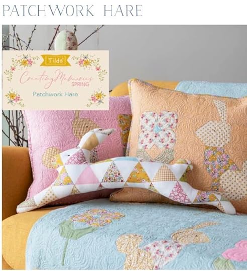 Tilda Creating Memories Patchwork Hare Free Pattern