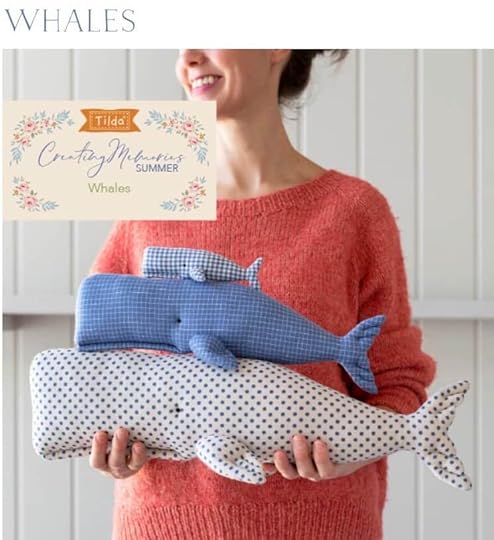 Tilda Creating Memories Whales Free Pattern