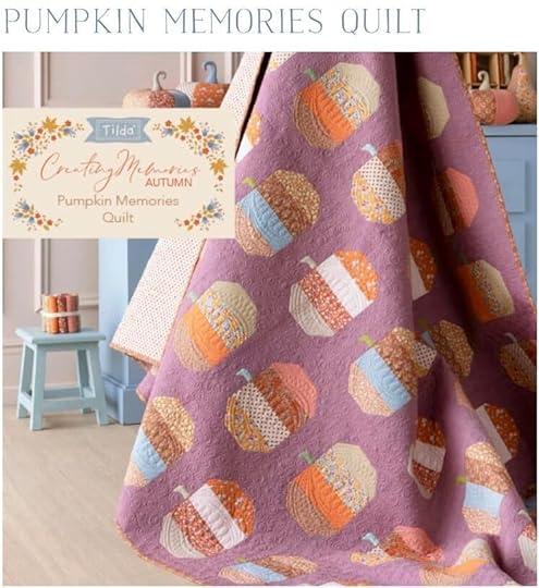 Tilda Creating Memories Pumpkin Memories Quilt Free Pattern
