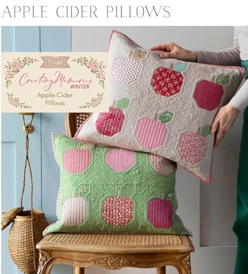 Tilda Creating Memories Apple Cider Pillows Free Pattern