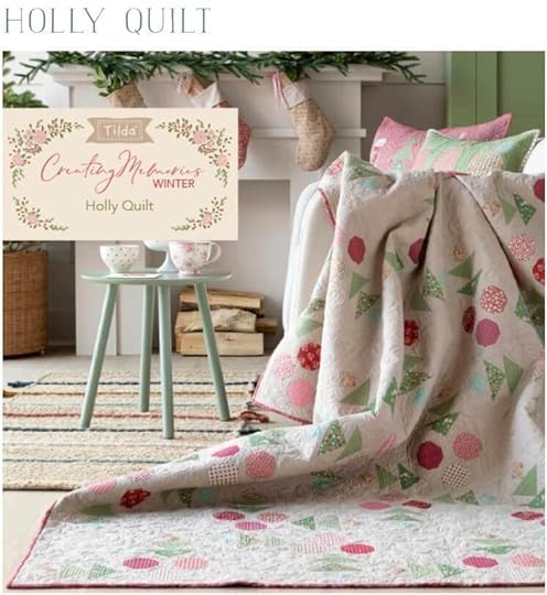 Tilda Creating Memories Holly Quilt Free Pattern