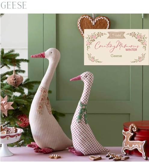 Tilda Creating Memories Geese Free Pattern