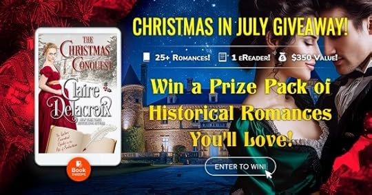 Christmas in July Booksweeps Historical Romance promo 2024