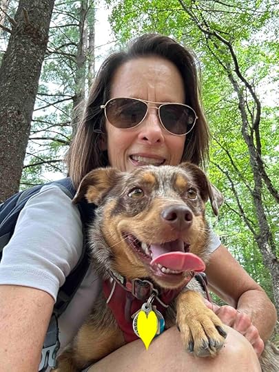 happy girls at the end of our hike
