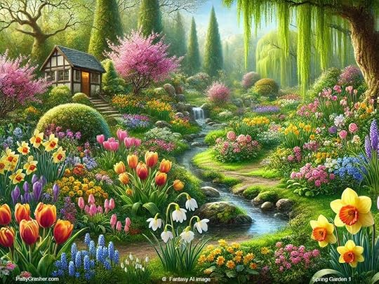 Free Jigsaw Puzzles Online of a Spring Garden