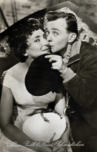 Kurt Schmidtchen and Alice Prill in Meine Frau macht Musik (1958)
