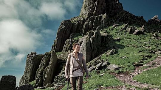 Rey walks on Ahch-To's green land in The Last Jedi, could Ahch-To be Qimir's Unknown planet on The Acolyte?
