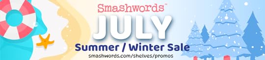 Banner for the Smashwords July Summer/Winter Sale.
