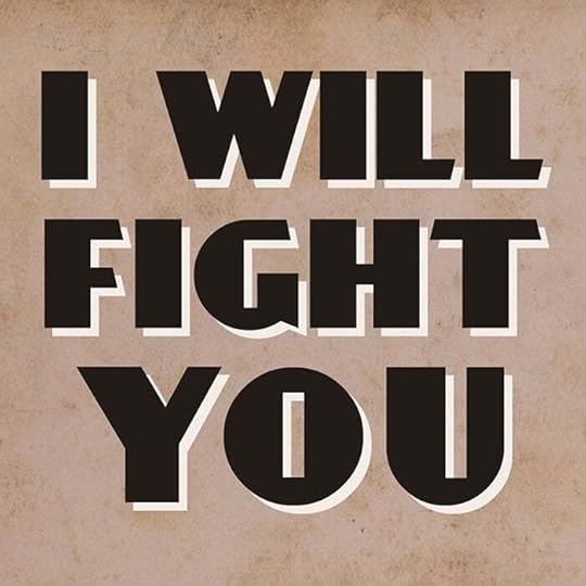 Cover for the I Will Fight You podcast.