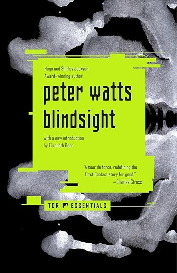 Book cover for Blindsight, by Peter Watts.