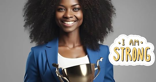 Strong people get ahead in life.