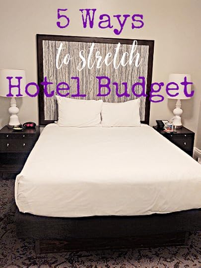 Let's talk about how we can budget and learn how to stretch that budget to get more from your room and dollars.