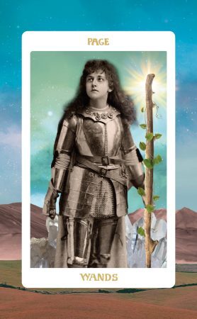 page of wands