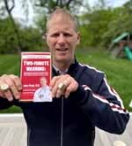 Business book publishing client, Dr. John Frank