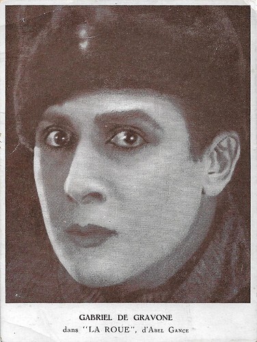 Gabriel de Gravone in La Roue by Abel Gance