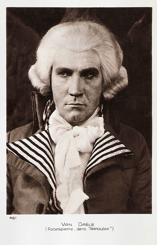 Edmond Van Daële as Robespierre in Napoléon (1927)