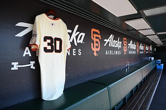 A jersey with the number ’30” belonging to Hall of...