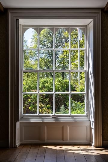 View from Jane Austen's House in spring