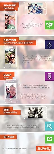 Shutterfly Perfect Selfie Infographic