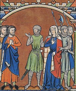 Abner in Medieval garb