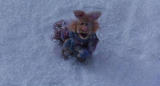 A screencap of Bean Bunny from The Muppet Christmas Carol.