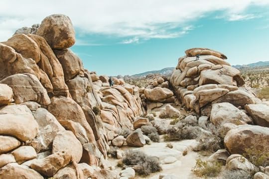 People on a rocky hiking trail. Your path will challenge you