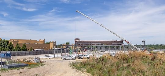 Welcome Center construction at Ark Encounter