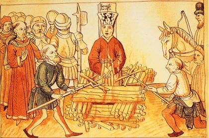 Jan Hus martyr
