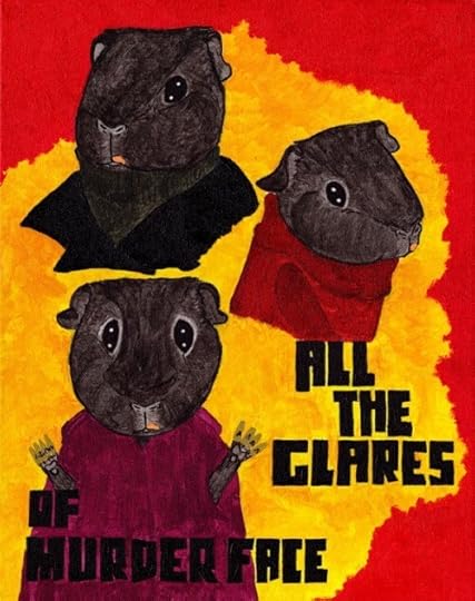 Rachel E Smith guinea pig painting Murderface