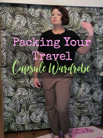 I want to show you travel capsule wardrobe in practice and how everything goes together when you're going on a short getaway.