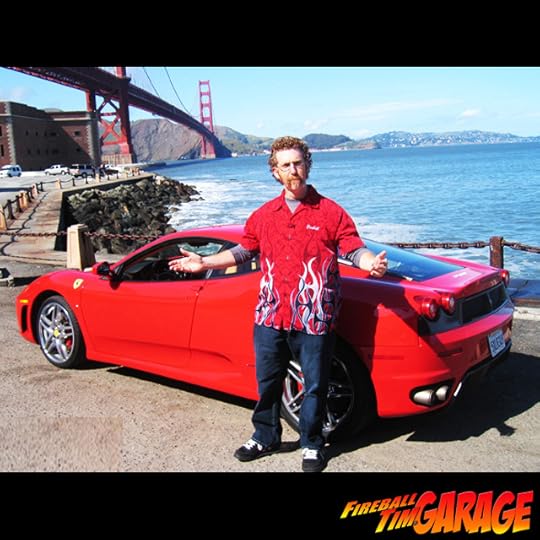 Fireball Tim with Ferrari 430 in San Francisco