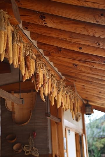 Bucheon hanok with corn