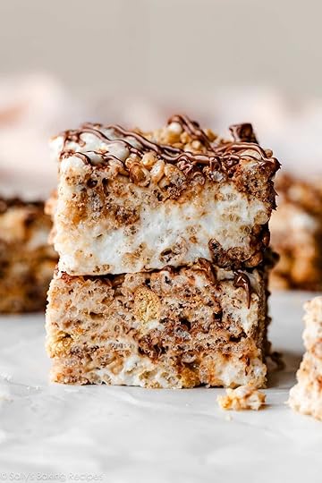 s'mores rice krispie treats.