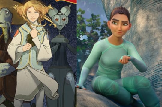 Eva from the book versus Eva in Apple Series