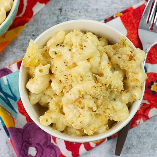 Million Dollar Mac and Cheese served in a small small bowl.