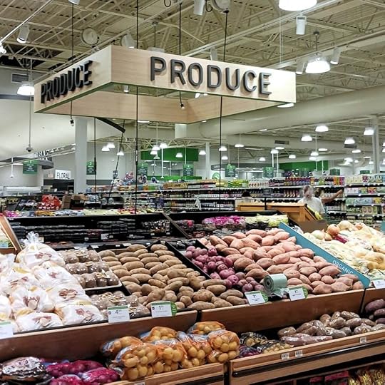 Image taken inside a Publix grocery store showing the produce section.