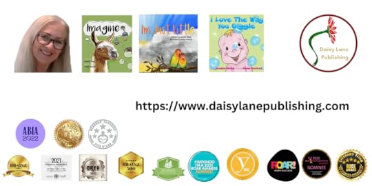 Daisy Lane Publishing logo and YouTube link