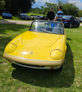 Lotus Elan Sprint SE2 from the early 70s in yellow