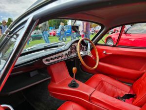 Inside of a lotus elite