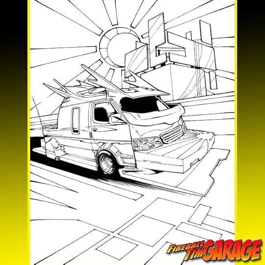 Bosozoku Concept Art by Fireball Tim Garage