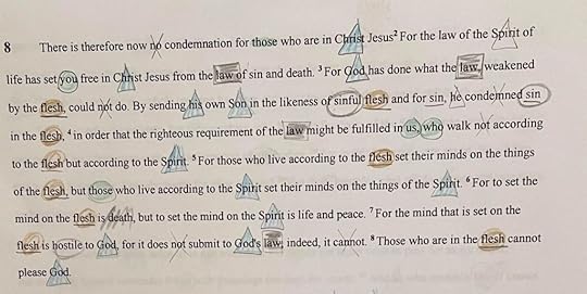 Bible study preparation for Romans 8