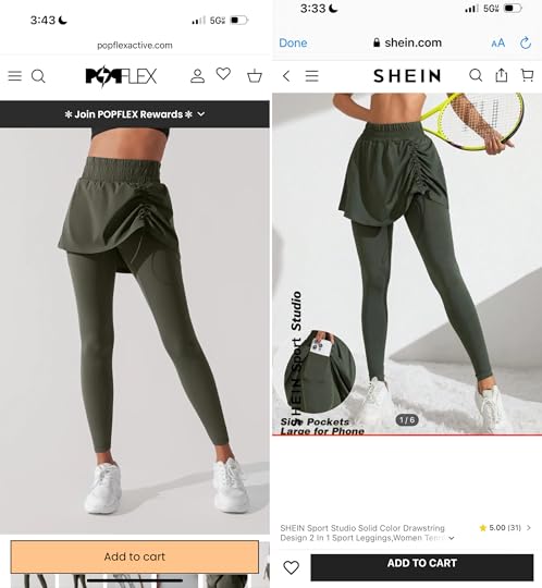 popflex bungee sklegging shein stealing