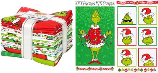 How the Grinch Stole Christmas II Fabric Fat Quarter Bundle available at Nancy Zieman Productions at ShopNZP.com