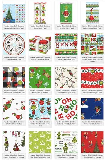 How the Grinch Stole Christmas Fabrics at Nancy Zieman Productions at ShopNZP.com