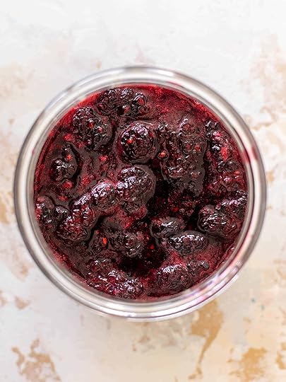 blackberry chip overnight oats