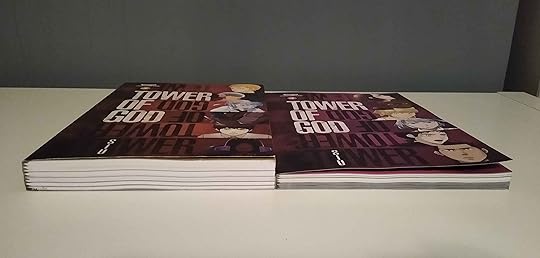 Tower of God volumes 3 and 4 width comparison