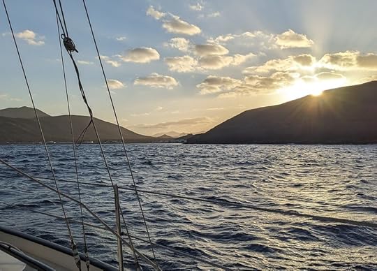 Sunset on Fuertaventura, Canary Islands, Spain