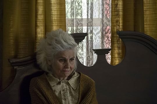 image of an old scary woman from i am the pretty thing movie