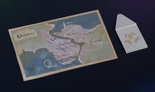 Arcane Blu-ray set's Caitlyn's Piltover Map (Fabric)